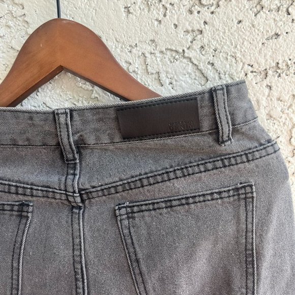 NASTY GAL Distressed Black Denim Women's Size UK 10 - Picture 8 of 8